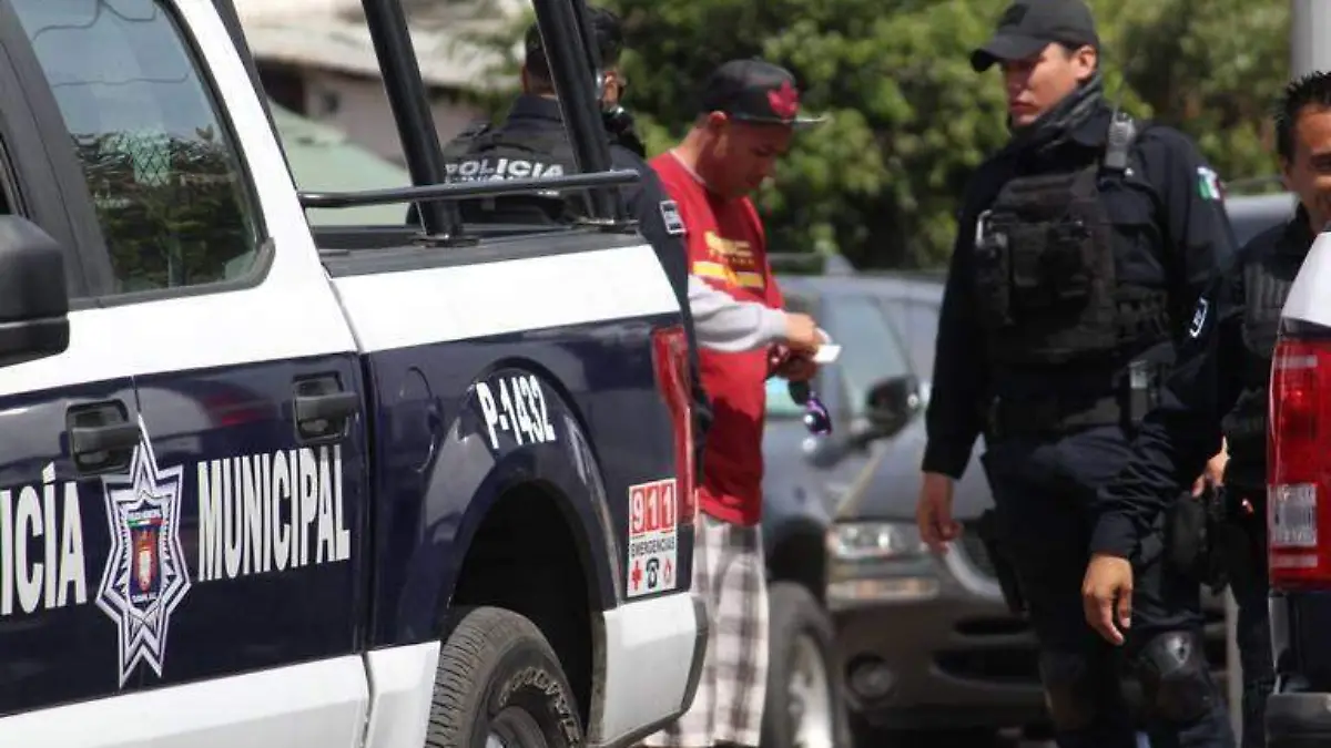 policias en Tijuana